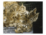 View from the Park, the Grove of the Arc De Triomphe reproduction procédé giclée par Charles Le Brun