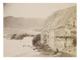 Village en bord de mer Giclée-Druck von Gustave Eiffel