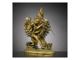 Vajrabhairava, aspect du gardien de la loi Yamantaka Digitálně vytištěná reprodukce