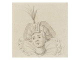 Tome IV (1762DR à 1902DR) : Costumes de fêtes et de mascarades Théâtre de Louis XIV reproduction procédé giclée par Jean I Berain