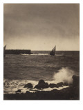 La Vague brisée. Mer Méditerranée, n°15 reproduction procédé giclée par Gray Gustave Le