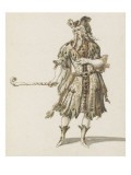 Tome III (1696 DR à 1761DR) : Costumes de fêtes et de mascarades. Théâtre d Lámina giclée por Jean I Berain Tome III (1696 DR à 1761DR) : Costumes de fêtes et de mascarades. Théâtre d Lámina giclée por Jean I Berain