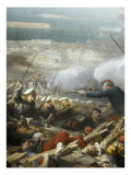 Episode du siège de Sébastopol pendant la guerre de Crimée en 1855, gorge de Malakoff Lámina giclée por Adolphe Yvon Episode du siège de Sébastopol pendant la guerre de Crimée en 1855, gorge de Malakoff Lámina giclée por Adolphe Yvon