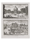 Diverses Vues de Chantilly Reproduction procédé giclée par Adam Perelle
