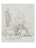 Variation sur le théme de l'Enfant Prodigue reproduction procédé giclée par Thomas Couture