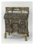 Bureau-secrétaire à abattant et à gradin amovible dit Bureau-secrétaire à abattant et à gradin amovible dit