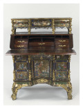 Bureau-secrétaire à abattant et à gradin amovible dit Bureau-secrétaire à abattant et à gradin amovible dit
