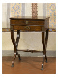 Table à ouvrage de la chambre à l'alcôve (2e étage). Lámina giclée Table à ouvrage de la chambre à l'alcôve (2e étage). Lámina giclée