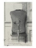 Château de Fontainebleau : épée et cotte de mailles de Monaldeschi exposée Lámina giclée Château de Fontainebleau : épée et cotte de mailles de Monaldeschi exposée Lámina giclée