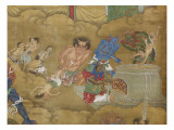 Wuguan wang, roi du Quatrième enfer Lámina giclée Wuguan wang, roi du Quatrième enfer Lámina giclée