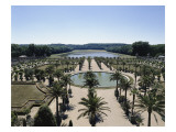 View of the Orangerie at the Bottom Basin Pond Swiss Lámina giclée View of the Orangerie at the Bottom Basin Pond Swiss Lámina giclée