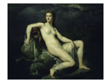 L'Eau ou la source reproduction procédé giclée par Henri Lehmann
