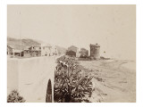 Village en bord de mer Giclée-tryk af Gustave Eiffel Village en bord de mer Giclée-tryk af Gustave Eiffel