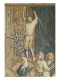 Visit of Louis Xiv at the Gobelins, October 15, 1667 Giclee Print by Brun Charles Le