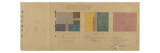 Exposition Universelle de 1878 : plan des emplacements arrêtés par Messieurs les membres du Giclée-Druck von Alfred Vaudoyer