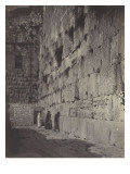 Wailing Place of Jérusalem Giclee Print by James Robertson