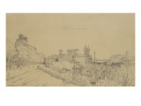 Vue de Rome prise du Pincio Giclee-trykk av Victor Baltard Vue de Rome prise du Pincio Giclee-trykk av Victor Baltard