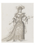 Tome IV (1762DR à 1902DR) : Costumes de fêtes et de mascarades Théâtre de Louis XIV Giclee Print by Jean I Berain