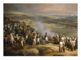 Napoléon Ier recevant la capitulation du général Mack Giclee Print by Charles Thevenin