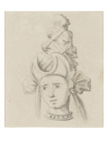 Tome IV (1762DR à 1902DR) : Costumes de fêtes et de mascarades Théâtre de Louis XIV Giclee Print by Jean I Berain