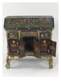 Bureau-secrétaire à abattant et à gradin amovible dit Bureau-secrétaire à abattant et à gradin amovible dit