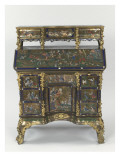 Bureau-secrétaire à abattant et à gradin amovible dit Bureau-secrétaire à abattant et à gradin amovible dit