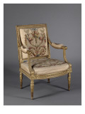 Fauteuil du grand cabinet de Marie-Antoinette aux Tuileries, appartement intérieur de Giclee Print by Georges Jacob
