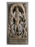Panneau de char de procession : Narasimha sortant de la colonne et saisissant l'impie Hirayakasipu Lámina giclée Panneau de char de procession : Narasimha sortant de la colonne et saisissant l'impie Hirayakasipu Lámina giclée