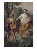 Voûte de la galerie de Diane. 1822-1825 Lámina giclée por Merry Joseph Blondel Voûte de la galerie de Diane. 1822-1825 Lámina giclée por Merry Joseph Blondel