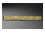 Bandeau funéraire en or: méandres encadrant une frise d'animaux, 8e siècle av J.-C. Giclée-Druck