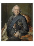 Ferdinand duc de Brunswick, général en chef des armées prussiennes (1721-1792)- il porte l'ordre Reproduction procédé giclée