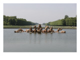 Vue du parc: bassin d'Apollon: Le char d'Apollon, 1668-1670 Reproduction procédé giclée par Jean-Baptiste Tuby