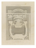 Hôtel de M. Fould (rue de Berri, 75008 Paris) par H. Labrouste : plan génér reproduction procédé giclée