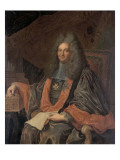 Joseph-Jean-Baptiste Fleuriau d'Armenonville, Garde des Sceaux en 1722, Grand Trésorier du Roi en Giclee Print by Hyacinthe Rigaud