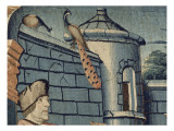 La tenture de Saint Etienne, pièce III : Le martyre de saint Etienne; scène 5 : Scandale des Lámina giclée por Colijn de Coter