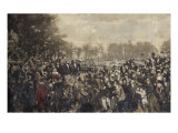 La célébration du centenaire des Etats-Généraux de 1789, célébré par le pré Giclee Print by Alfred Roll