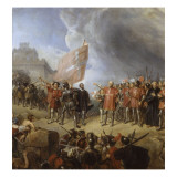 Philippe Villiers de l'Isle-Adam, 44° grand-maître de l'ordre des Hospitaliers de Saint-Jean de Reproduction procédé giclée par René Théodore Berthon