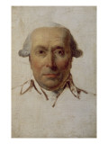 Filippo Mazzei (1730-1816), homme politique, agent du roi de Pologne Stanislas Auguste Poniatowski reproduction procédé giclée par Jacques-Louis David