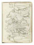 Album : Composition avec de nombreuses figures d'hommes discutant Lámina giclée por Antoine-Jean Gros Album : Composition avec de nombreuses figures d'hommes discutant Lámina giclée por Antoine-Jean Gros