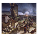 Bataille de Valmy, remportée par le général Kellermann, le 20 septembre 1792 Giclee Print by Horace Vernet