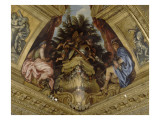 Vue intérieure, salon de Vénus : écoinçon angle N-E : Jason et Médée Giclee Print by René Antoine Houasse