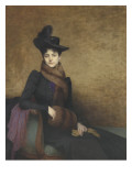Yvonne reproduction procédé giclée par Jules Joseph Lefebvre