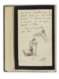 Volume I : Lettre-autographe , Juin 1883 pendant mon second stage au Mans Giclee Print by Etienne Moreau-Nelaton