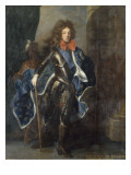 Louis III de Bourbon, 6ème prince de Condé en 1709 (1668-1710) représenté e reproduction procédé giclée par Hyacinthe Rigaud