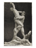 Trio Zagas (G. Rasso, Felber, Hegelman). la culture physique, leveur de poids Giclee-vedos