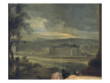 Françoise d'Aubigné marquise de Maintenon (1635-1719) avec sa nièce Françoise-Amable d'Aubigné reproduction procédé giclée par Louis Elle