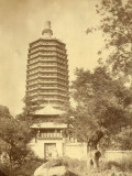 Pagoda in China Photographie par John Thomson