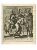 The Adventures of Don Quixote and Sancho Pansa, Illustration Giclee Print by Miguel Cervantes