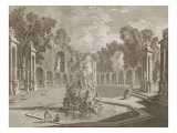 Le Parnasse Français dédié au roi par Titon du Tillet, maître d'hôtel de Ma reproduction procédé giclée par Alexandre Maissonneuve