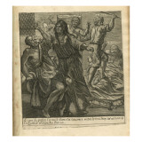 The Adventures of Don Quixote and Sancho Pansa, Illustration Giclee Print by Miguel Cervantes
